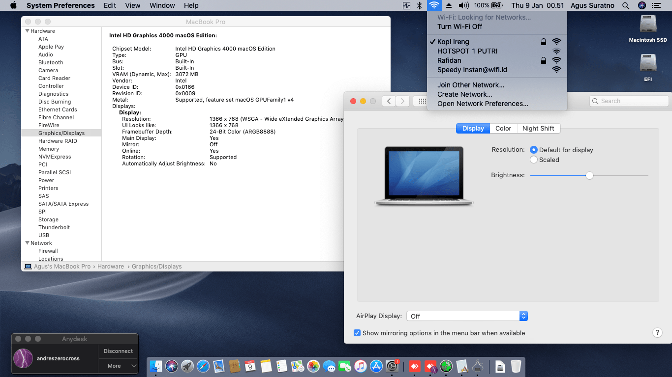 Asus A450CC WX154D [Intel HD 4000] 7
